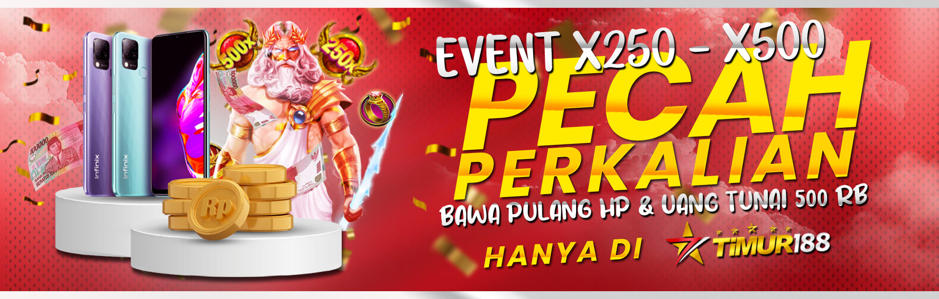 Promo Pecah Perkalian 250x - 500x